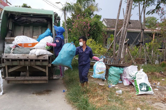 Phú Vang (Thừa Thiên - Huế): Xã hội hóa thu gom, xử lý rác thải