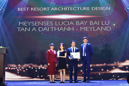 Tân Á Đại Thành lập hat-trick giải thưởng tại Dot Property Vietnam Awards 2021