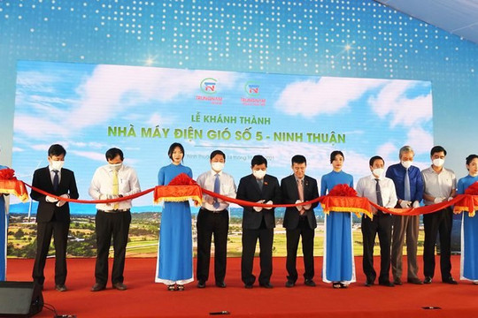 Ninh Thuận: Khánh thành Nhà máy Điện gió số 5