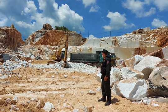 Nghệ An: “Siết chặt” hoạt động khai thác khoáng sản