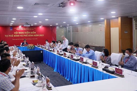 Đảng ủy Tổng công ty Khí Việt Nam tổ chức hội nghị kiểm điểm, tự phê bình và phê bình năm 2021