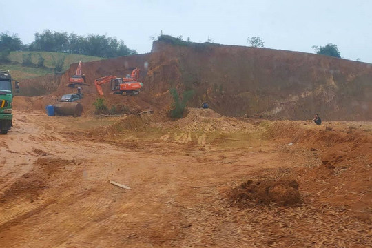 Thanh Hóa: Xử phạt 4 cá nhân hơn 400 triệu đồng vì khai thác khoáng sản trái phép