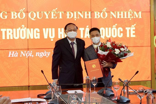 Ông Lê Ngọc Tuấn giữ chức Vụ trưởng Vụ Hợp tác quốc tế - Bộ TN&MT