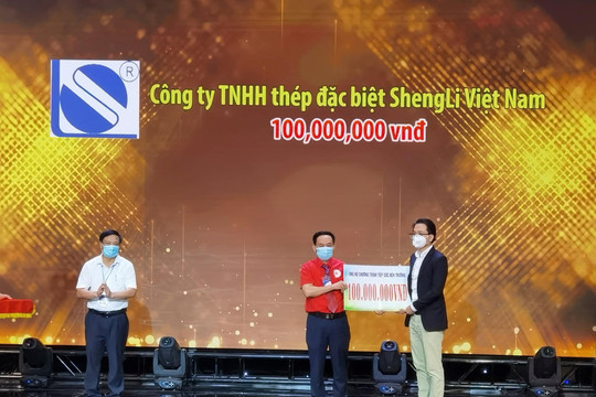 Công ty TNHH Thép đặc biệt Shengli Việt Nam:  Cống hiến cho xã hội là giá trị cốt lõi của doanh nghiệp 