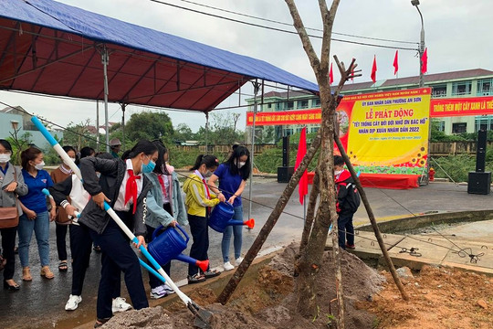 Quảng Nam: Phát động Tết trồng cây xuân Nhâm Dần