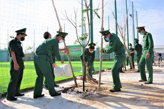 Bộ đội Biên phòng Bà Rịa - Vũng Tàu: Phát động "Tết trồng cây đời đời nhớ ơn Bác Hồ" 