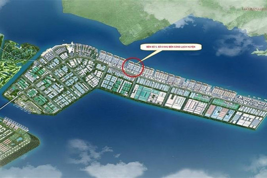 Mở rộng quy mô, tăng vốn đầu tư Dự án bến cảng số 5, số 6 khu bến cảng Lạch Huyện
