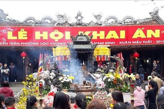 Nam Định không tổ chức Lễ hội khai ấn đền Trần xuân Nhâm Dần 2022