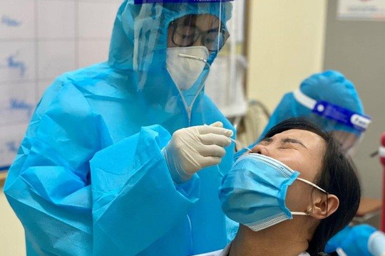 Ngày 20/2, người nhiễm mới SARS-CoV-2  tại Việt Nam tăng hơn 5.000 ca 