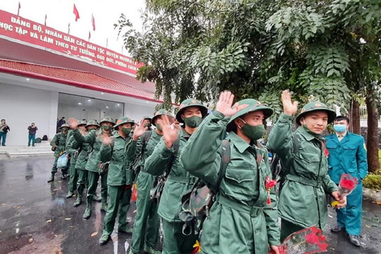 Hơn 1.540 thanh niên Sơn La lên đường nhập ngũ