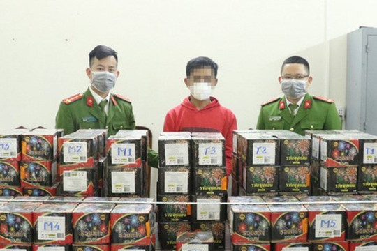 Hà Tĩnh: Bắt giữ đối tượng tàng trữ trái phép 210 kg pháo