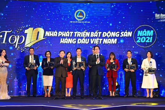 Tập đoàn Geleximco lần thứ 2 lọt Top 10 nhà phát triển bất động sản hàng đầu Việt Nam 