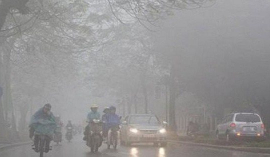 Thời tiết ngày 20/3: Hà Nội sáng sớm có mưa phùn và sương mù rải rác