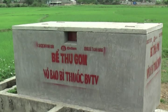 Điện Biên: Chú trọng xử lý thu gom bao gói thuốc bảo vệ thực vật