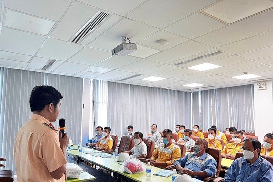 Khóa đào tạo An toàn trong vận chuyển khí cho đội ngũ nhân viên Lái xe CNG Việt Nam