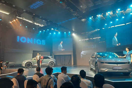 TC Group và Hyundai Motor chính thức giới thiệu xe điện IONIQ5 tại Việt Nam 
