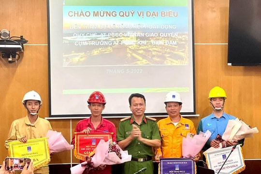 Công ty Vận chuyển khí Đông Nam Bộ hưởng ứng Tháng Công nhân 2022