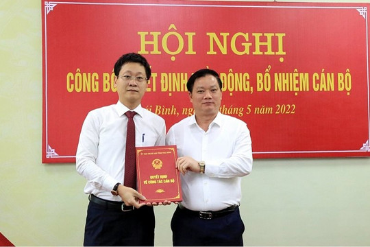Ông Nguyễn Văn Trường được bổ nhiệm, giao quyền Giám đốc Sở TN&MT tỉnh Thái Bình