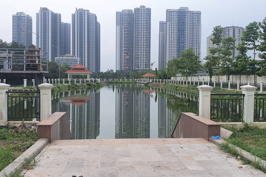 Hà Nội: Dự án Công viên hồ điều hòa Mai Dịch đã được chính quyền xử lý