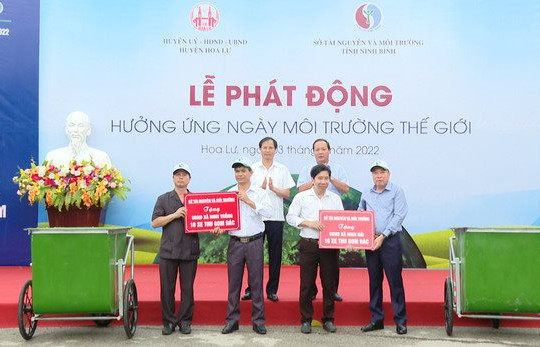 Ninh Bình: Phát động hưởng ứng ngày Môi trường thế giới năm 2022