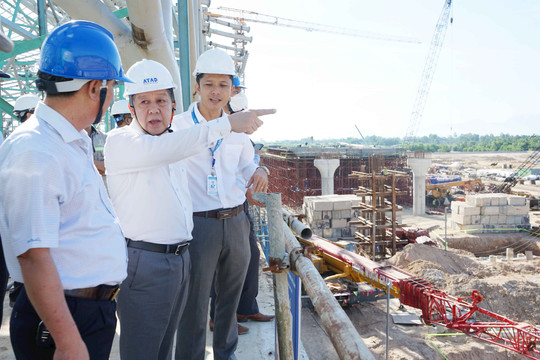 Thừa Thiên – Huế: Đẩy nhanh tiến độ dự án Nhà ga hành khách T2 - Cảng hàng không Quốc tế Phú Bài