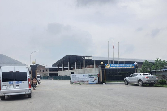 Triệu Sơn (Thanh Hóa): Công ty Giầy Aleron xây dựng nhiều công trình sai phép