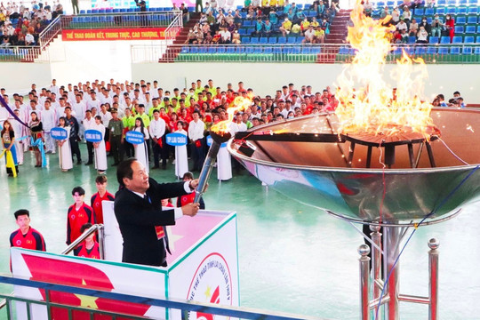 Lai Châu: Khai mạc Đại hội Thể dục thể thao tỉnh lần thứ V năm 2022