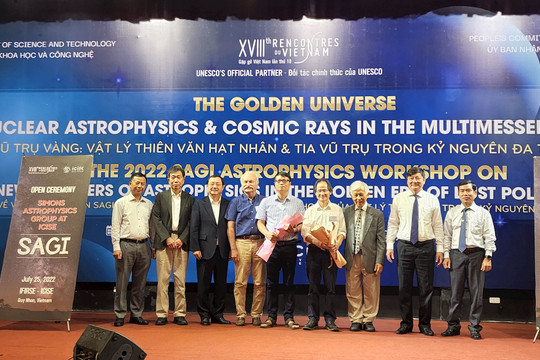 Hai sự kiện khoa học về vật lý thiên văn thu hút 100 nhà khoa học cùng học sinh ưu tú