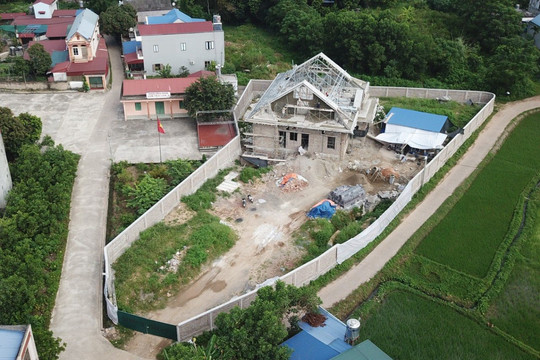 Thái Nguyên: Công trình xây dựng vi phạm thách thức chính quyền?
