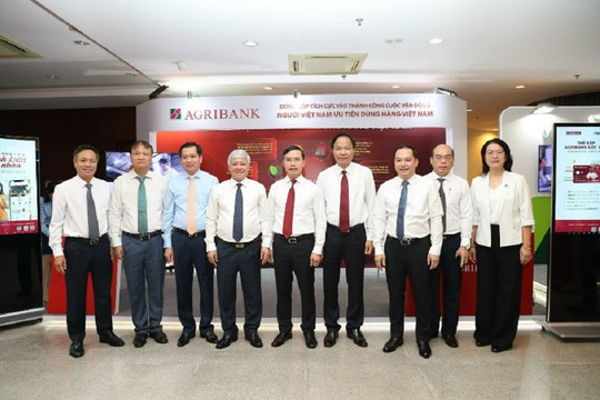 Agribank đóng góp tích cực Cuộc vận động “Người Việt Nam ưu tiên dùng hàng Việt Nam”