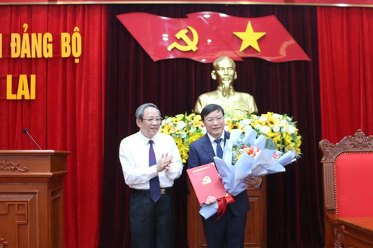 Bổ nhiệm ông Trương Hải Long giữ chức Phó Bí thư Tỉnh uỷ Gia Lai