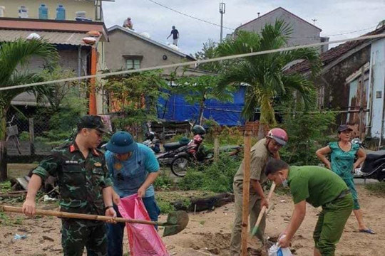 Quảng Nam: Gấp rút sơ tán hơn 130.000 dân trước 9h sáng ngày 27/9