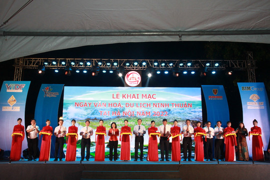 Khai mạc Ngày hội văn hóa Ninh Thuận tại Hà Nội 