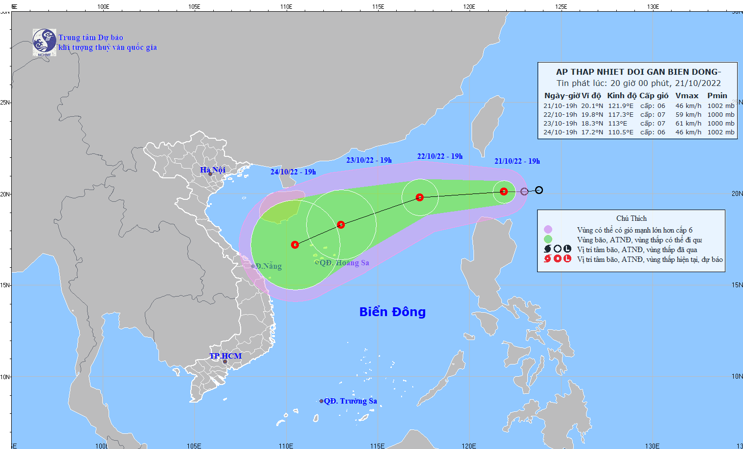 Xuất hiện áp thấp nhiệt đới gần Biển Đông, các địa phương chủ động ứng phó