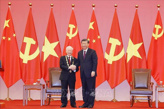 Tổng Bí thư Nguyễn Phú Trọng gửi Điện cảm ơn Tổng Bí thư, Chủ tịch Trung Quốc Tập Cận Bình