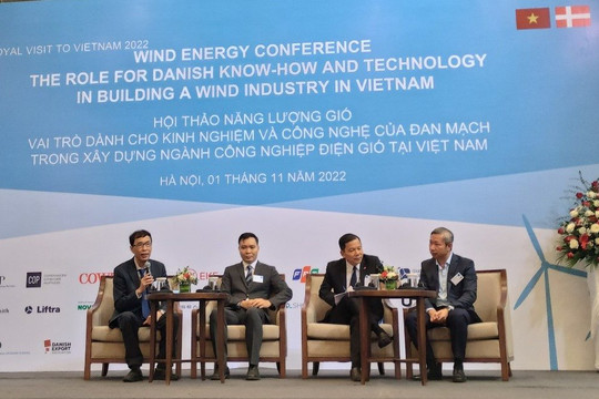 Hợp tác Việt Nam - Đan Mạch trong phát triển bền vững công nghiệp điện gió tại Việt Nam