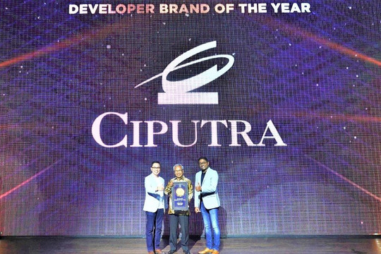 Ciputra nhận Thương hiệu Nhà phát triển của năm