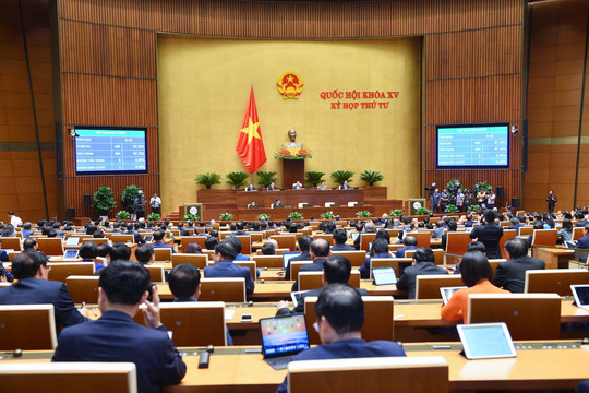 Quốc hội thông qua Nghị quyết kỳ họp thứ 4, Quốc hội khóa XV