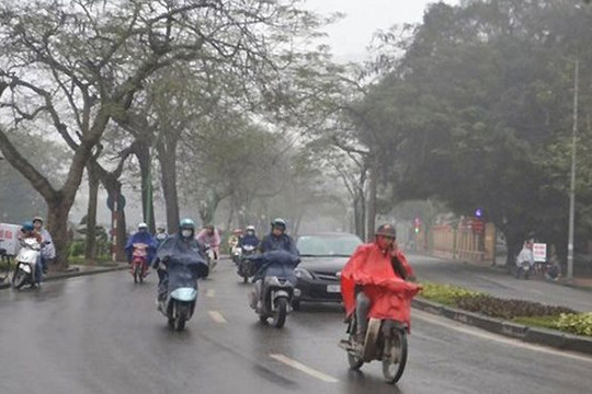 Thời tiết ngày 11/12: Hà Nội tiếp tục có mưa nhỏ, trời rét đậm