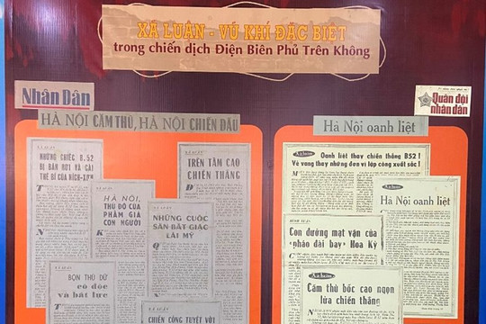 50 năm chiến thắng “Hà Nội - Điện Biên Phủ trên không": Có một mặt trận mang tên báo chí
