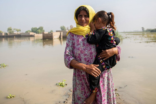 Lũ lụt ở Pakistan đẩy 9 triệu người vào cảnh nghèo đói