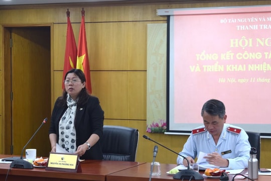 Thanh tra Bộ TN&MT triển khai nhiệm vụ năm 2023