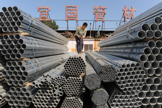 Giữ nguyên mức thuế chống bán phá giá với thép nhập khẩu từ Trung Quốc