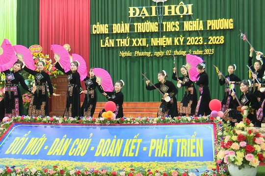 Lục Nam-Bắc Giang: Tổ chức Đại hội Công đoàn Trường THCS Nghĩa Phương, nhiệm kỳ 2023- 2028