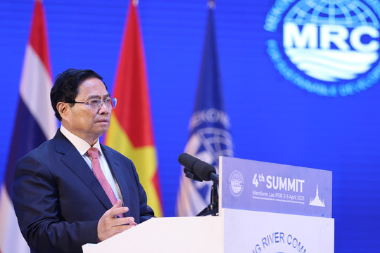 Thủ tướng Phạm Minh Chính: Phải có những bước đi đột phá trước thách thức chưa từng có với lưu vực Mekong