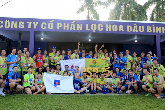 Đội tuyển PV GAS đạt thành tích cao tại Giải chạy “Quảng Ngãi Marathon - Cup BSR 2023”