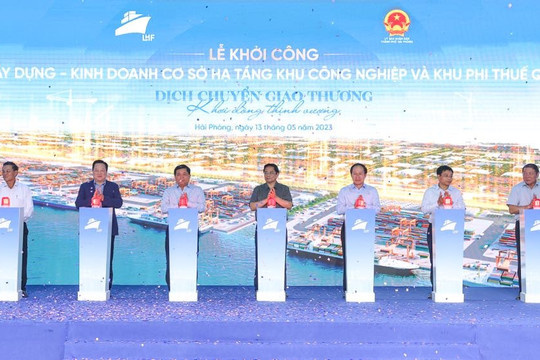 Khởi công khu phi thuế quan cảng biển lớn nhất Việt Nam