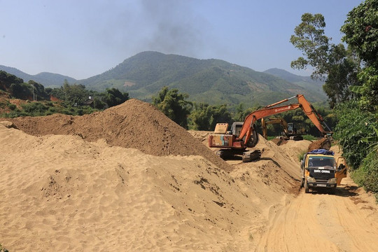 Sơn La: Phê duyệt Kế hoạch đấu giá quyền khai thác 8 mỏ cát sông Mã
