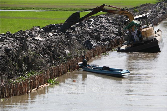 Đồng bằng sông Cửu Long cần trữ nước để ứng phó với xâm nhập mặn​