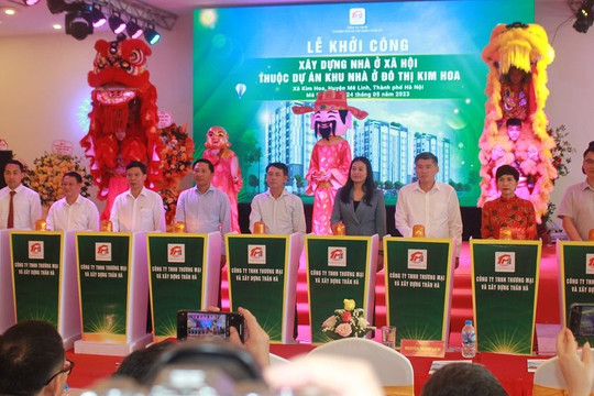 Khởi công xây dựng dự án nhà ở xã hội hơn 1000 tỷ đồng ở Hà Nội